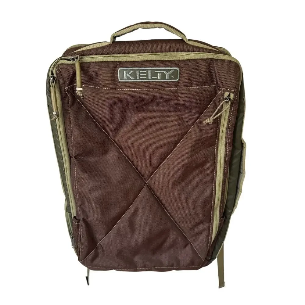 Kelty Metroliner 30 Laptop Backpack in Brown and Green Work School